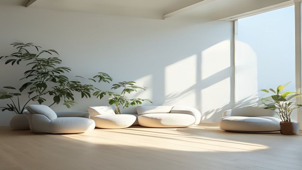 Visual representation of daily energy cycles with natural light and time progression